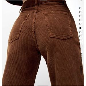 ZARA CORDUROY PANTS